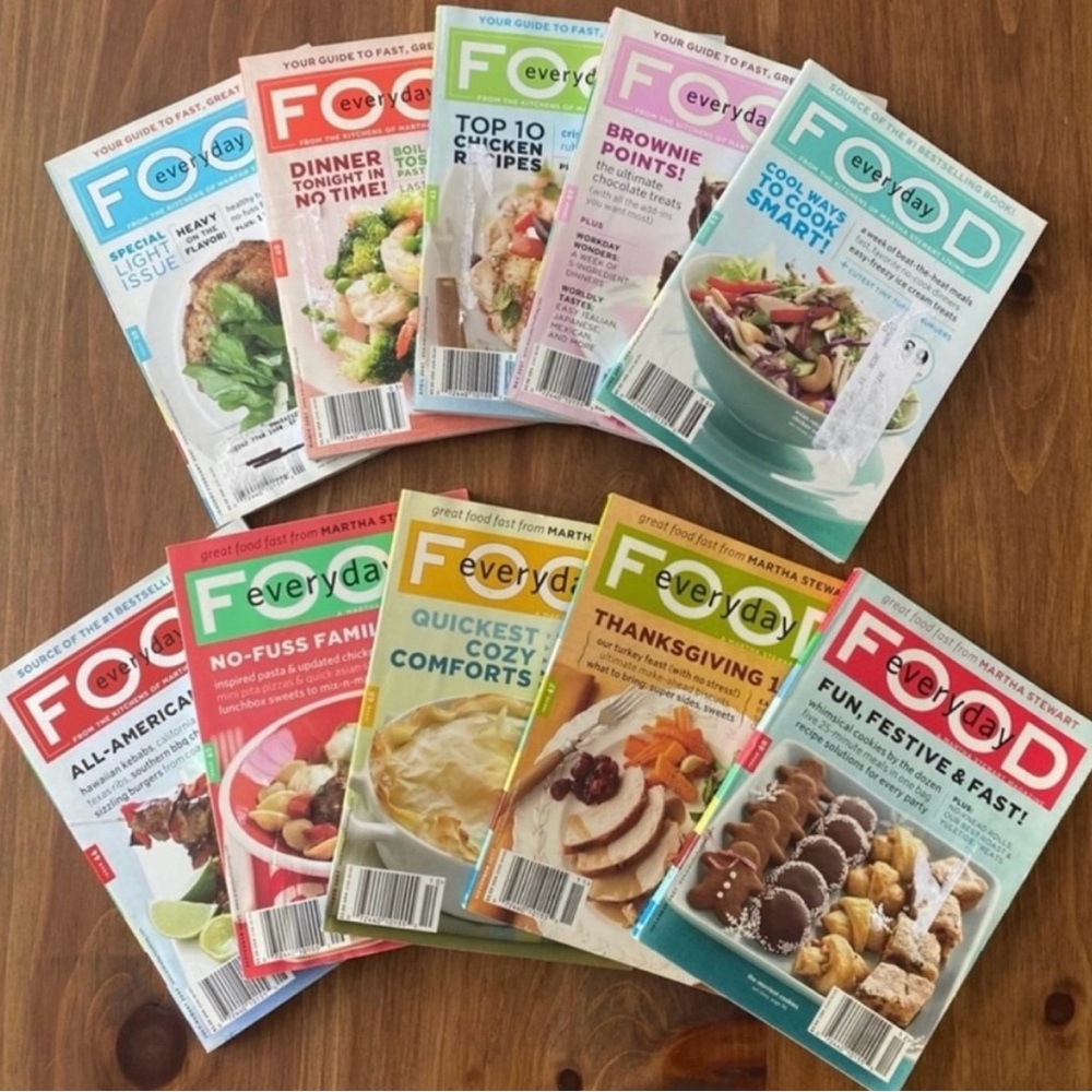 Martha Stewart Everyday Food 2007 Bundle